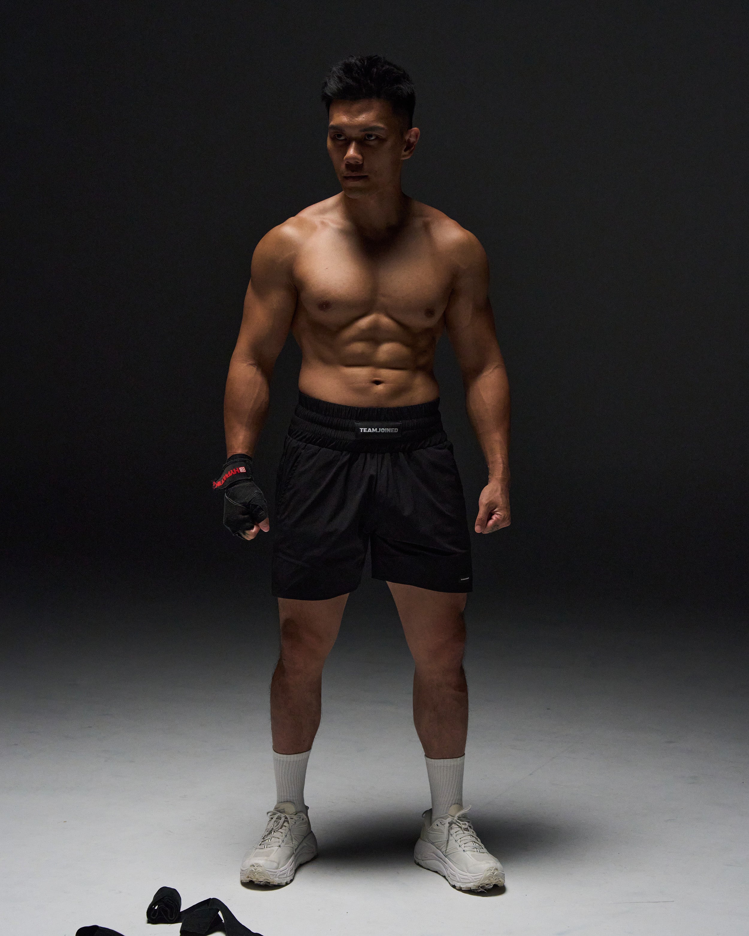 RING Side Slit Stretch Shorts