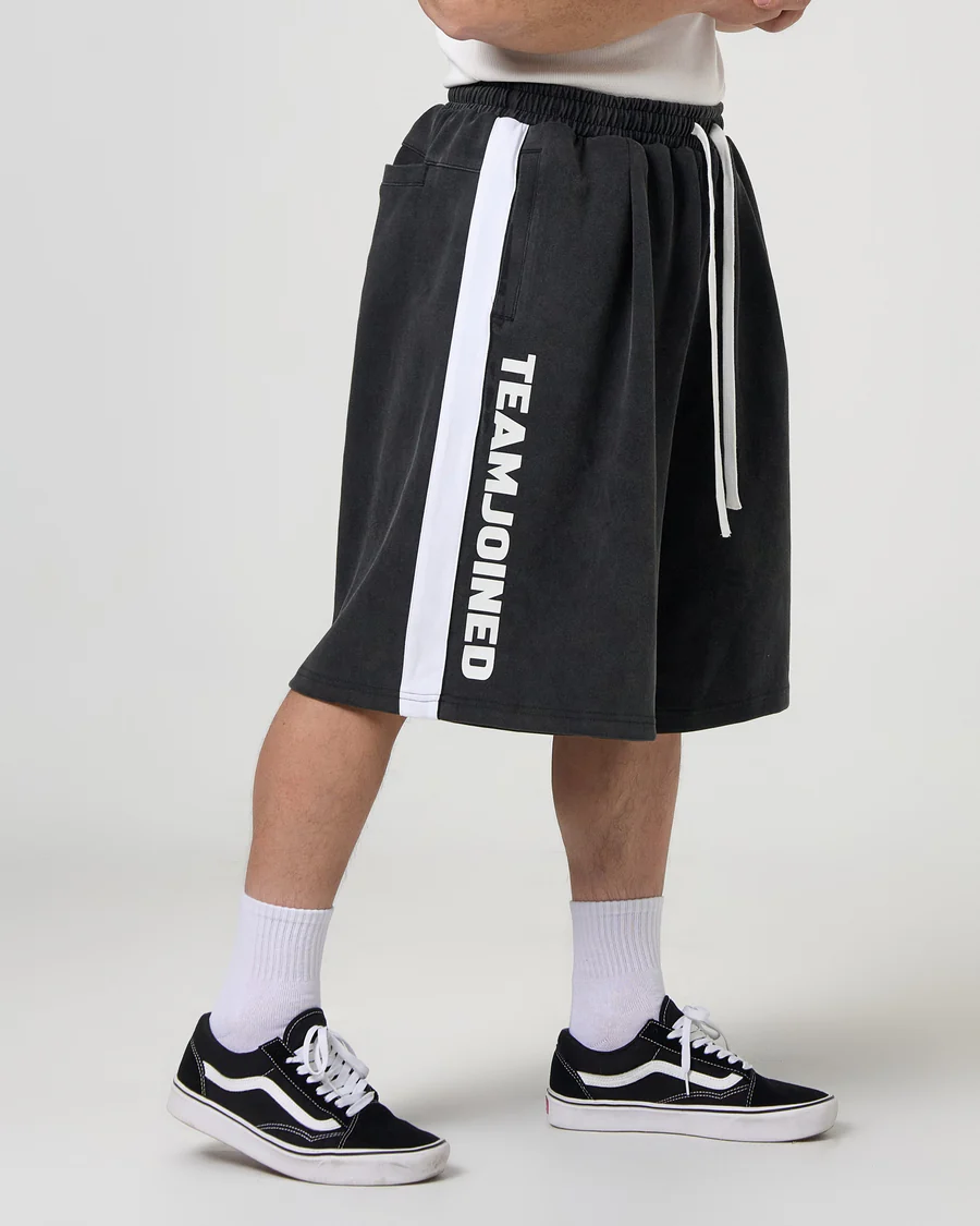 Logo Wide Half Pants